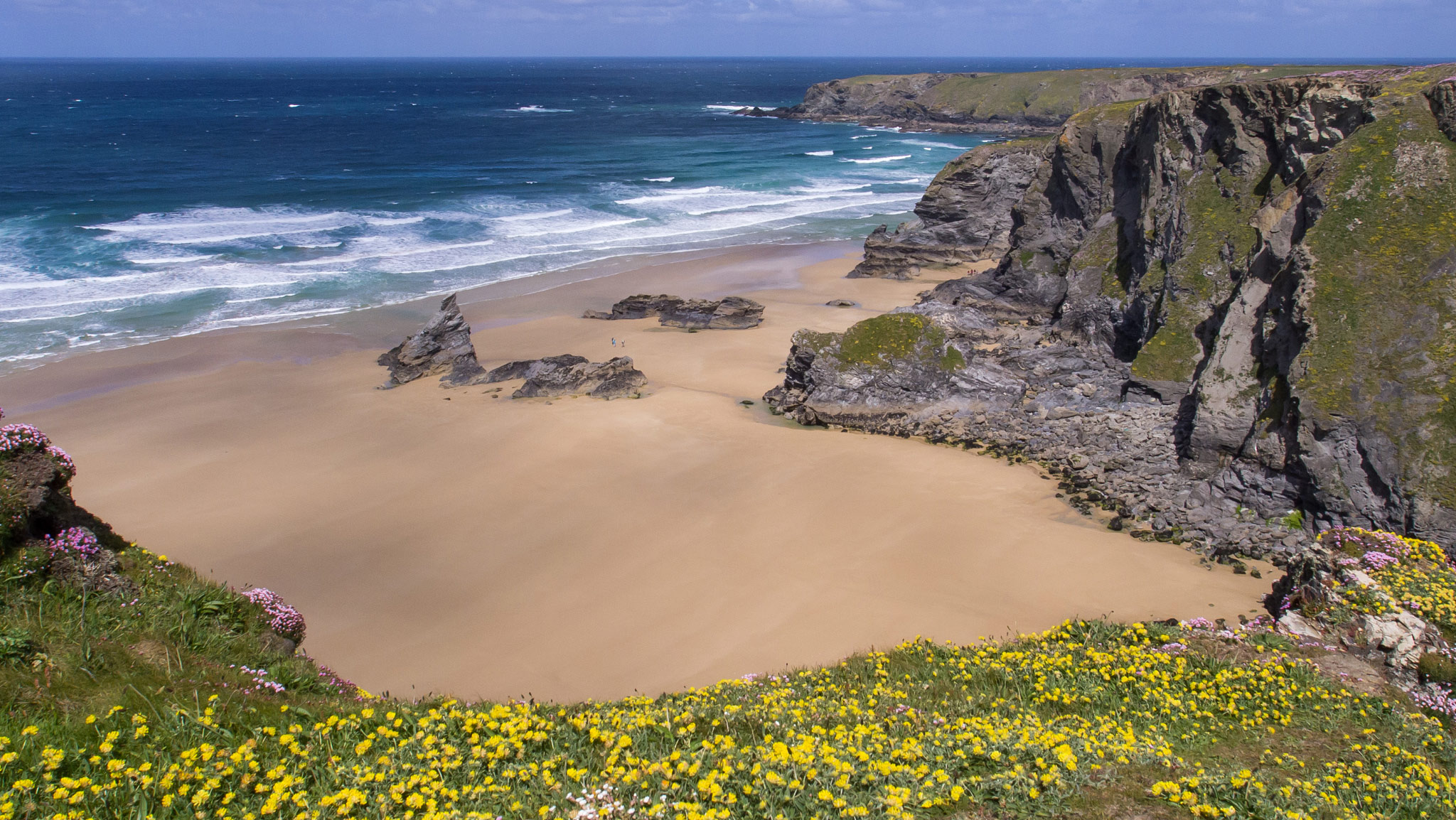 Bedruthan Steps, Cornwall
